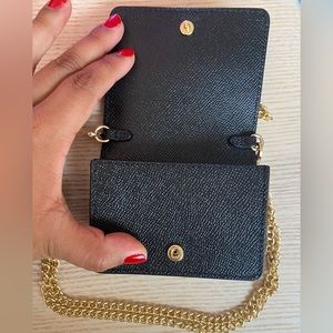MINI WALLET ON A CHAIN coach